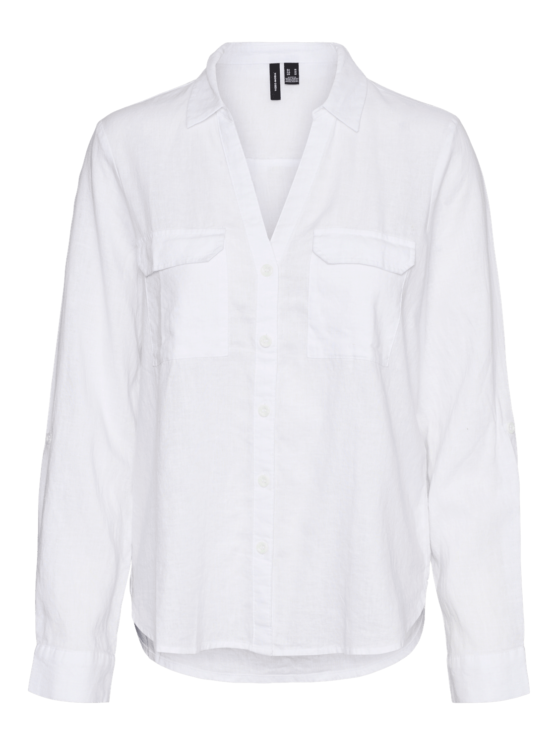 VMLINN Shirt - Snow White - VERO MODA & VILA Bergvik